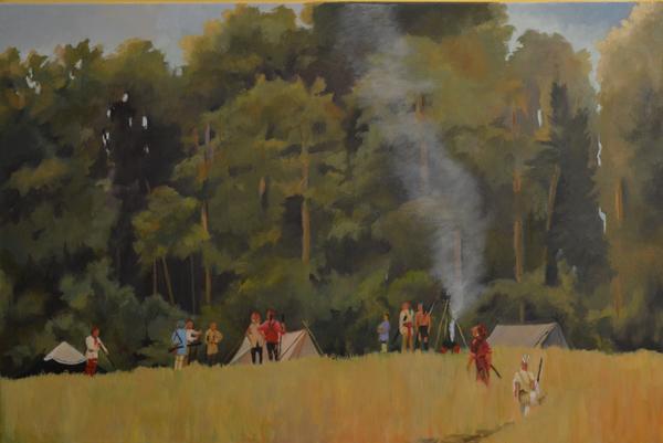 Indian Camp at Bushy Run #2